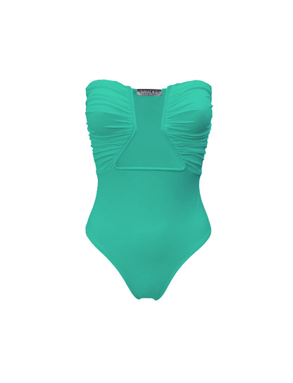 Coco de Mer One-Piece Green Swimsuit Nayades The Label
