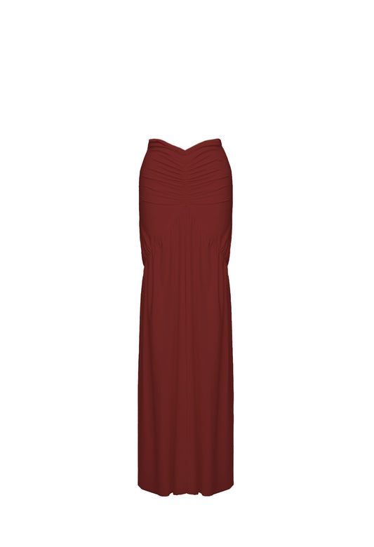 Coco de Terre Skirt Burgundy