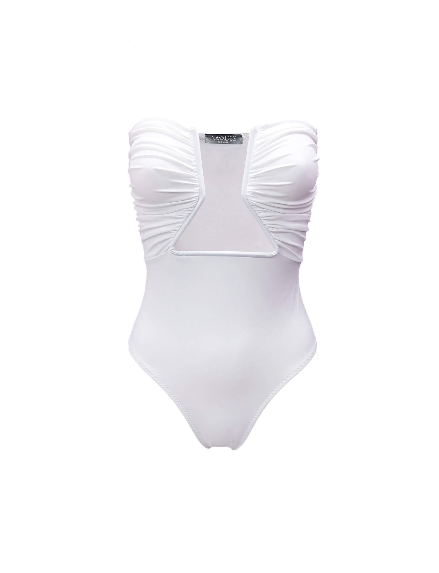 Nayades the Label women's swimsuit Coco de Mer One-Piece in White, 